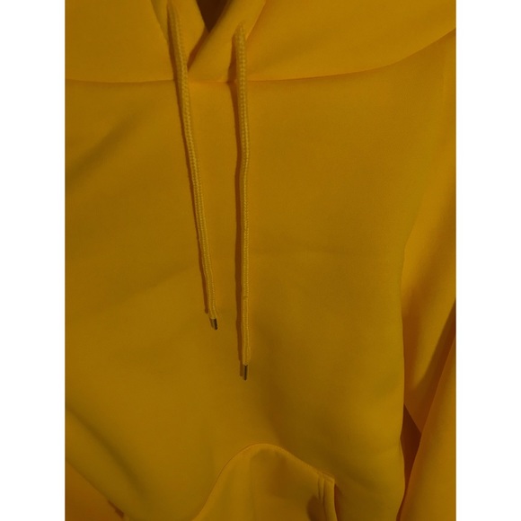 Yellow Oversized Hoodie - Picture 2 of 2